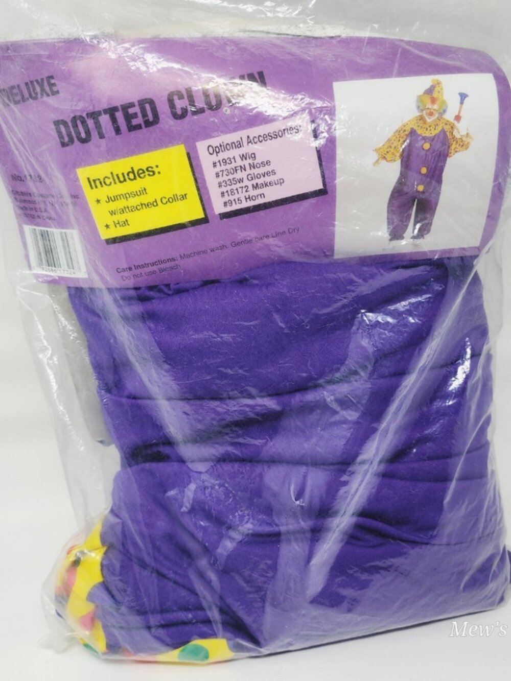 Halloween Costume - Dotte Clown
